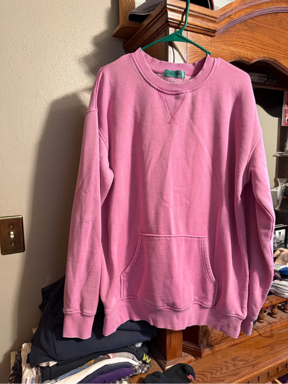 Filly Flair Pink Crewneck Sweatshirt - women’s size XL
